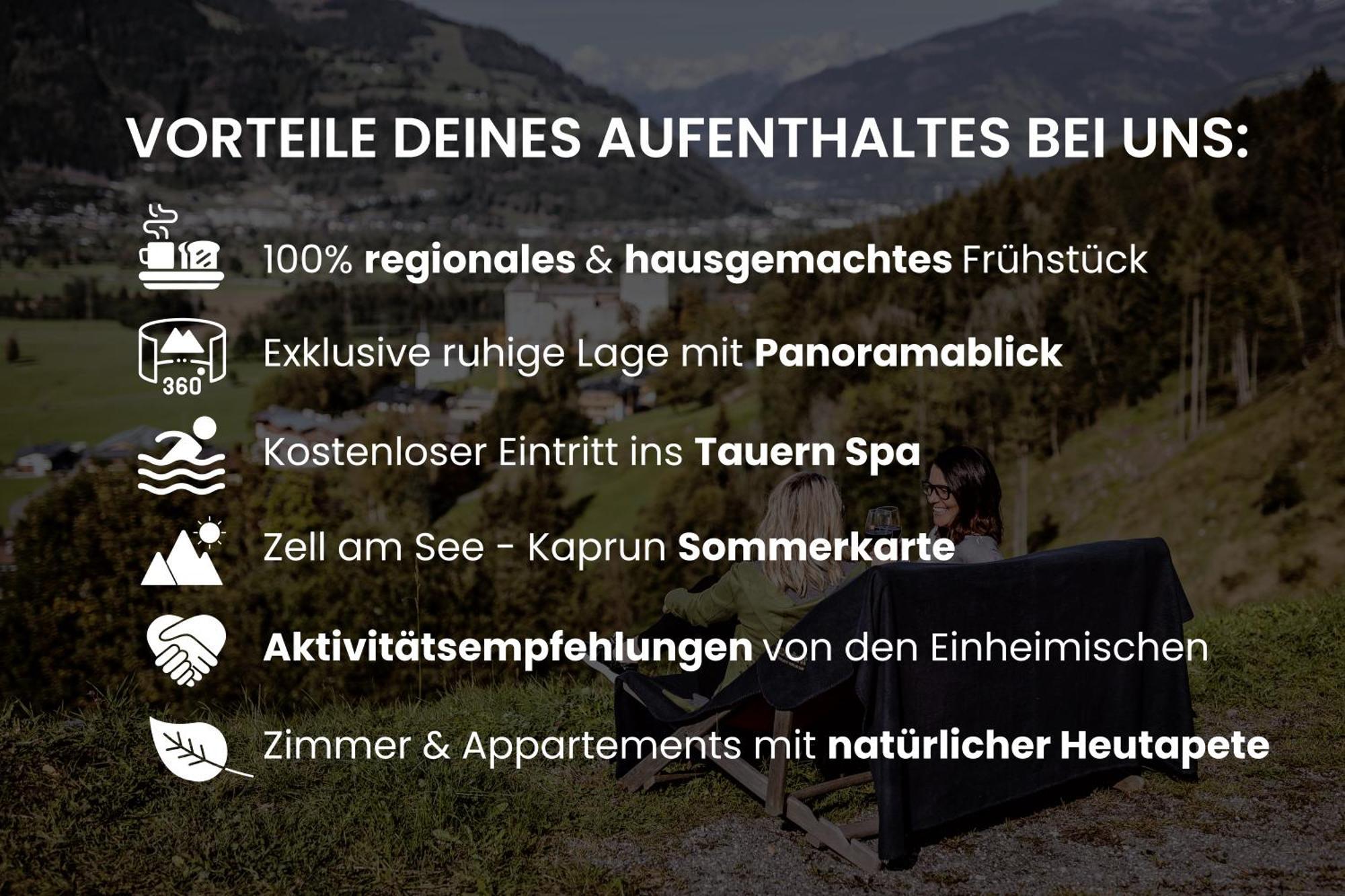 Panorama Hotel Guggenbichl - Inkl Sommerkarte, Einmaliger Eintritt Ins Tauern Spa & Bester Ausblick Ueber Капрун Экстерьер фото